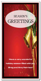 Christmas Holiday Mistletoe Jingle Bells Cards  4